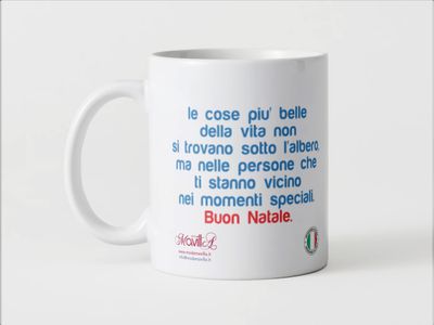 Tazza speciale ceramica Natale regalo originale