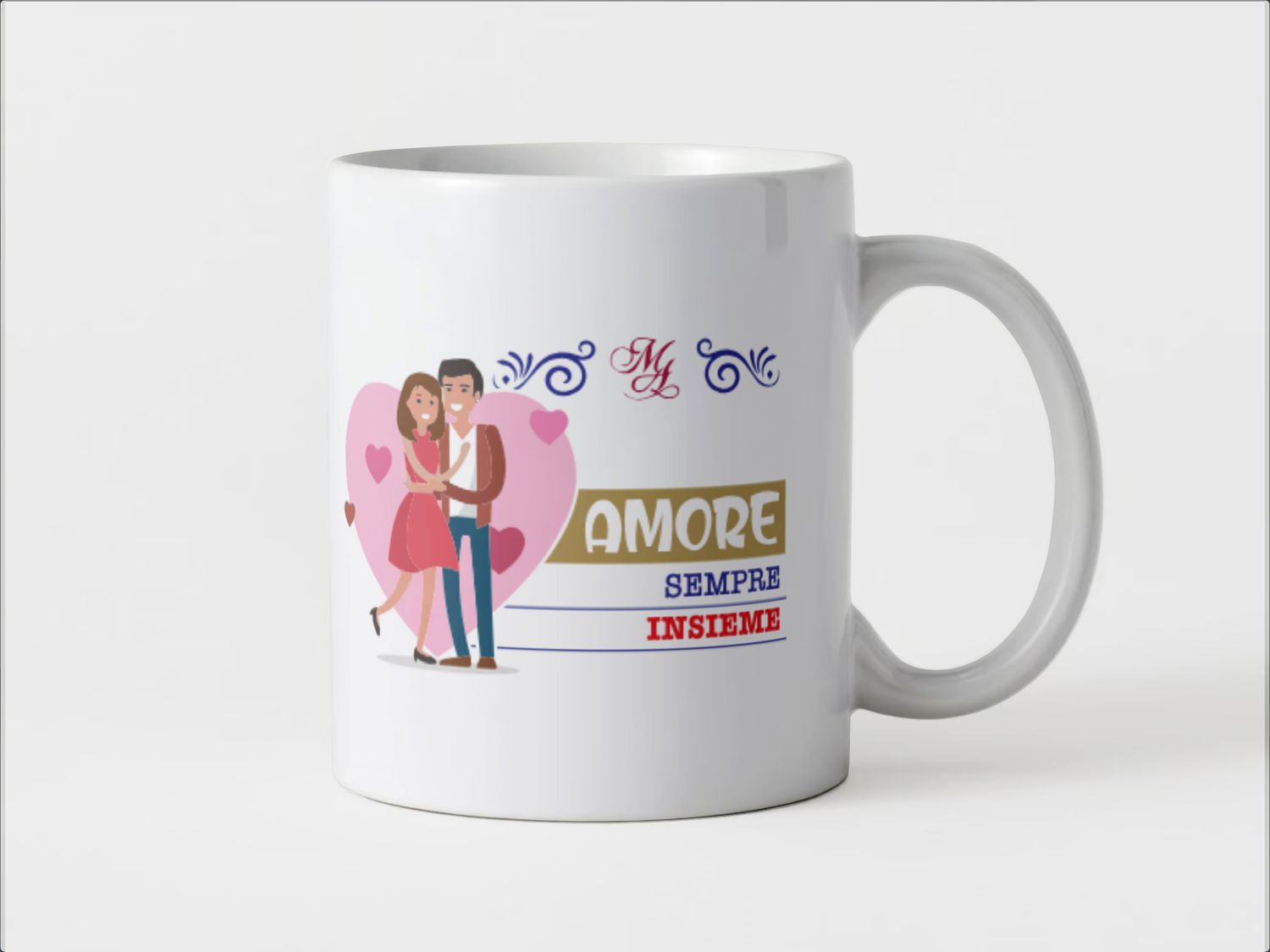 Tazza speciale ceramica Amore regalo originale