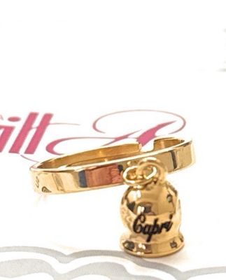 anello Campanella Capri acciaio misura regolabile