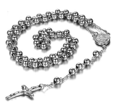 Rosario religione cattolica sfere 6mm