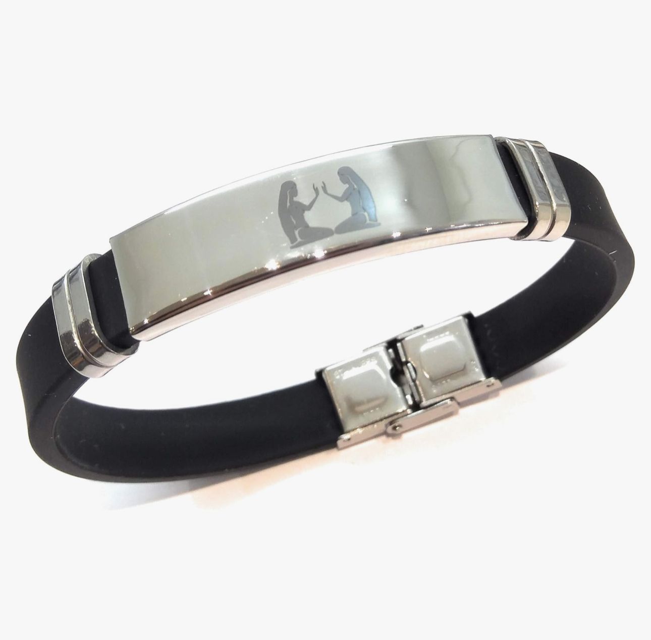 Bracciale Segno zodiacale caucciù incisione a laser - Picture 24 of 26