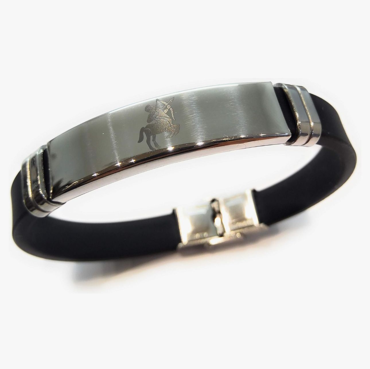 Bracciale Segno zodiacale caucciù incisione a laser - Picture 18 of 26