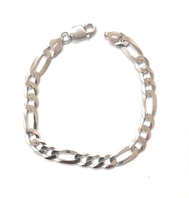 Bracciale argento 925 catena regolabile