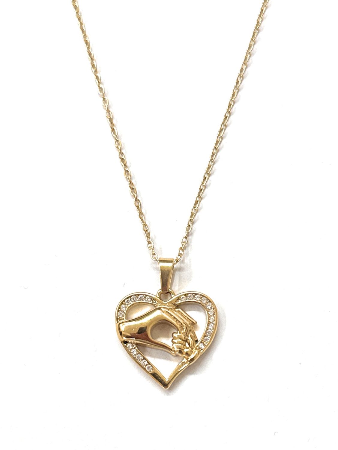 Collana Mamma e figli acciaio