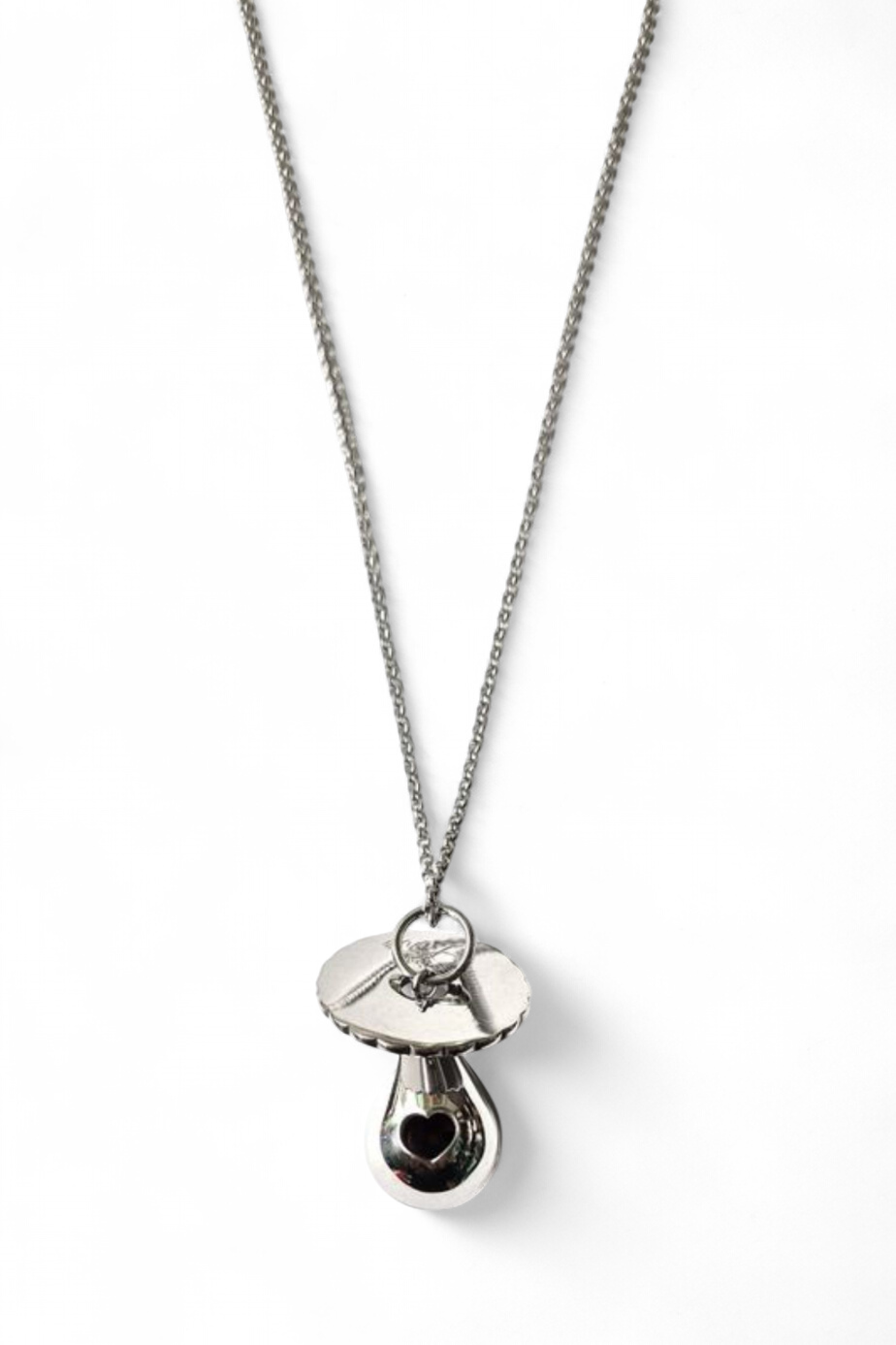 Collana Ciucciotto Gravidanza acciaio