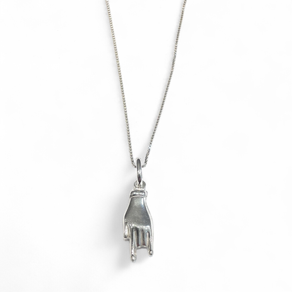 Collana corna portafortuna regolabile