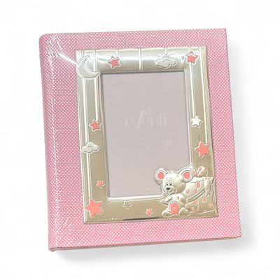 Album foto bimba con cornice argento 925