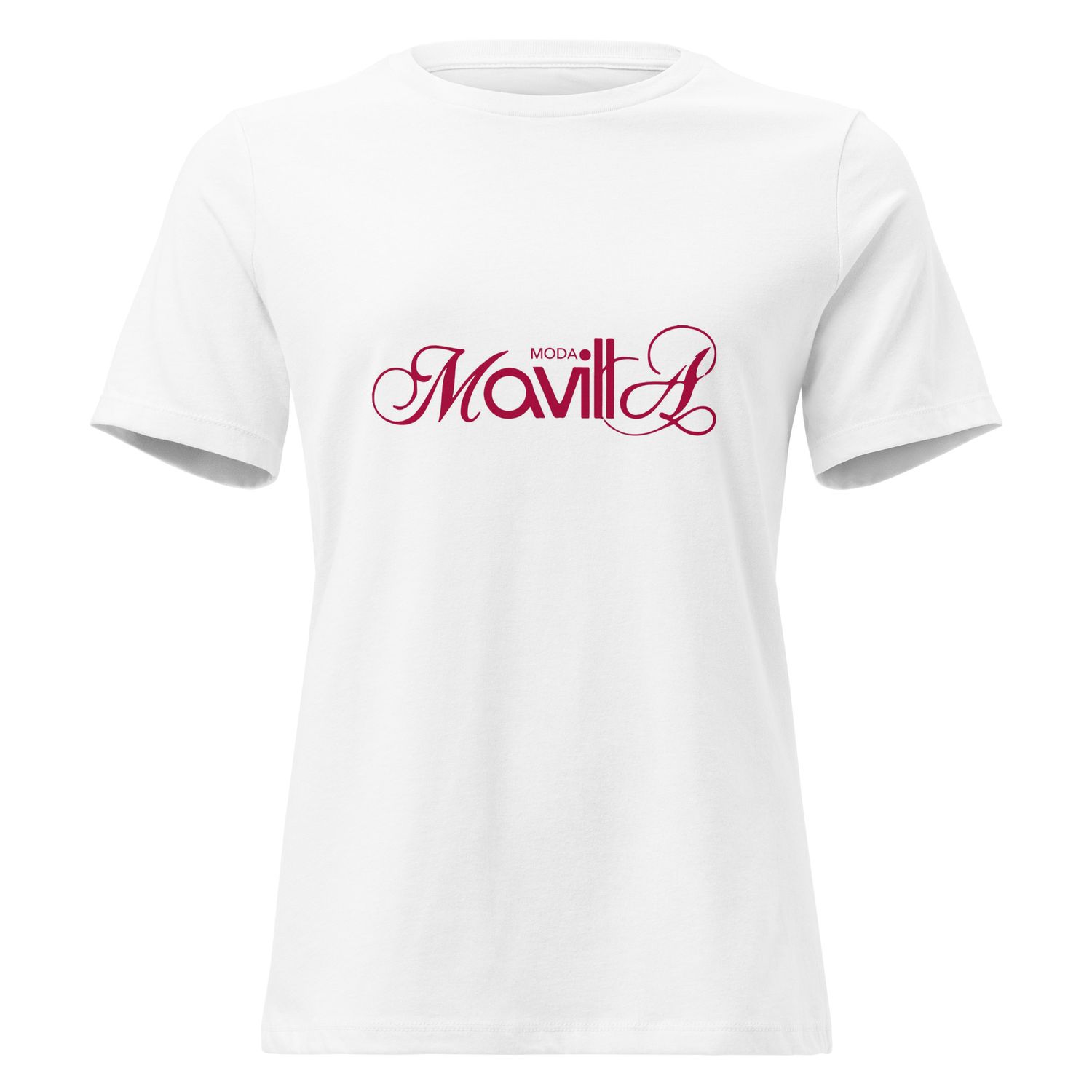 T-shirt relaxed fit donna Moda Mavilla