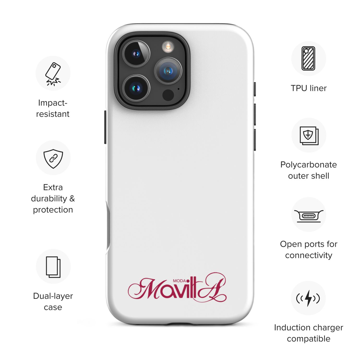 Cover iPhone rigida Moda Mavilla