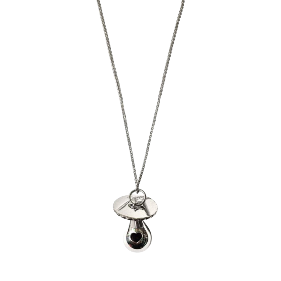 Collana Ciucciotto Gravidanza acciaio
