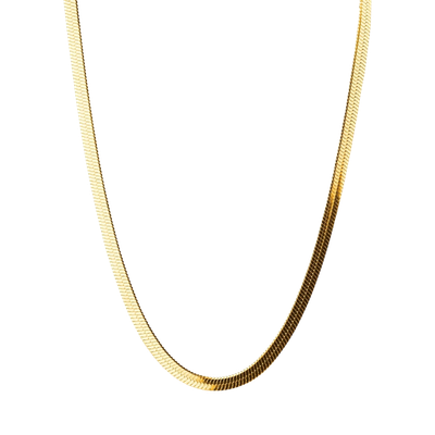 Collana snake acciaio largo confezione regalo inclusa