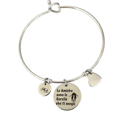 Bracciale acciaio Amiche