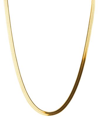 Collana snake acciaio largo confezione regalo inclusa