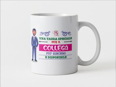 Tazza speciale ceramica Collega regalo originale