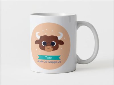 Tazza speciale ceramica Toro regalo originale