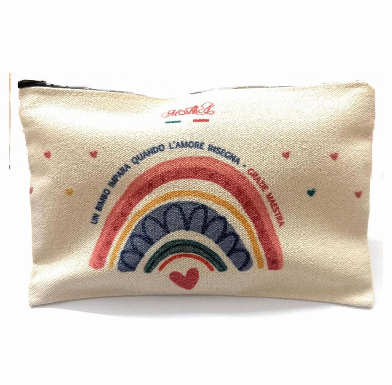 Pochette tela maestra con dedica