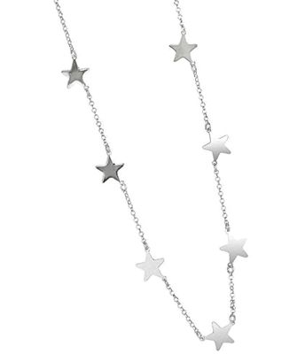 Collana stelle acciaio misura regolabile