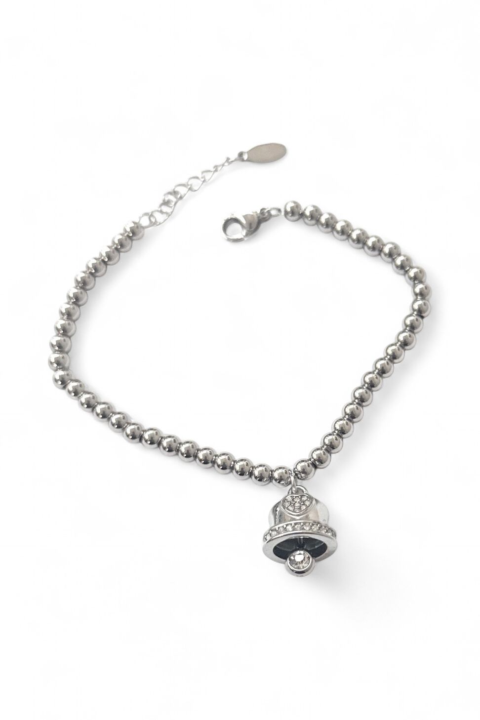 Bracciale acciaio Campanella regolabile