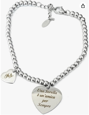 Bracciale acciaio Sorella regolabile