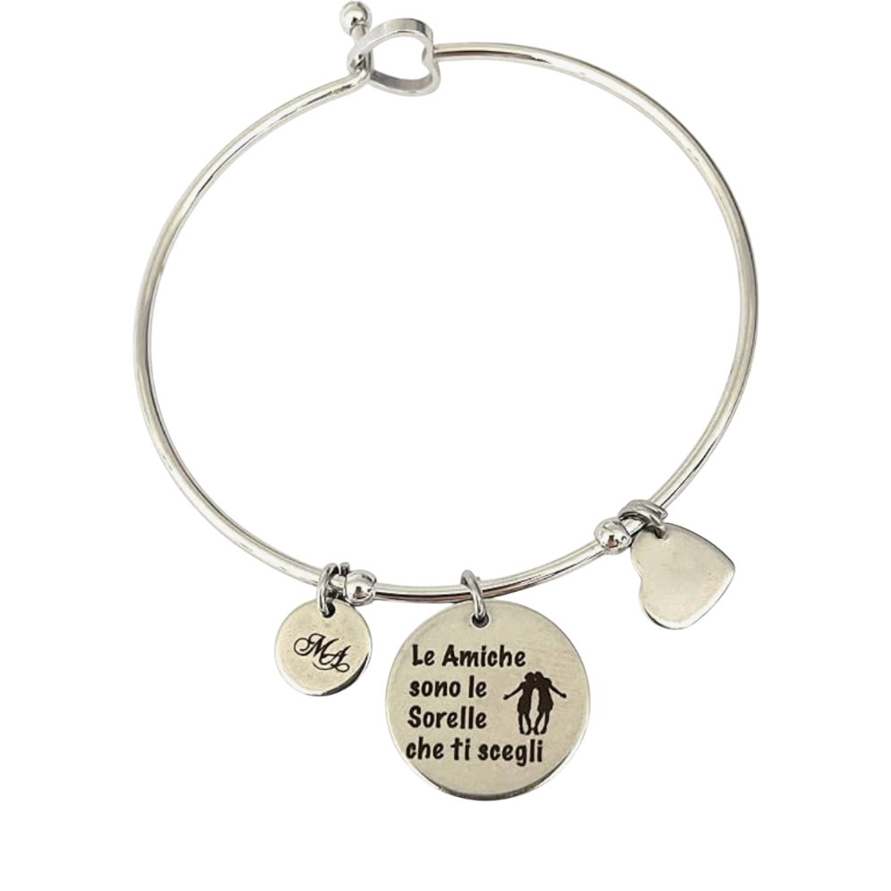 Bracciale acciaio Amiche