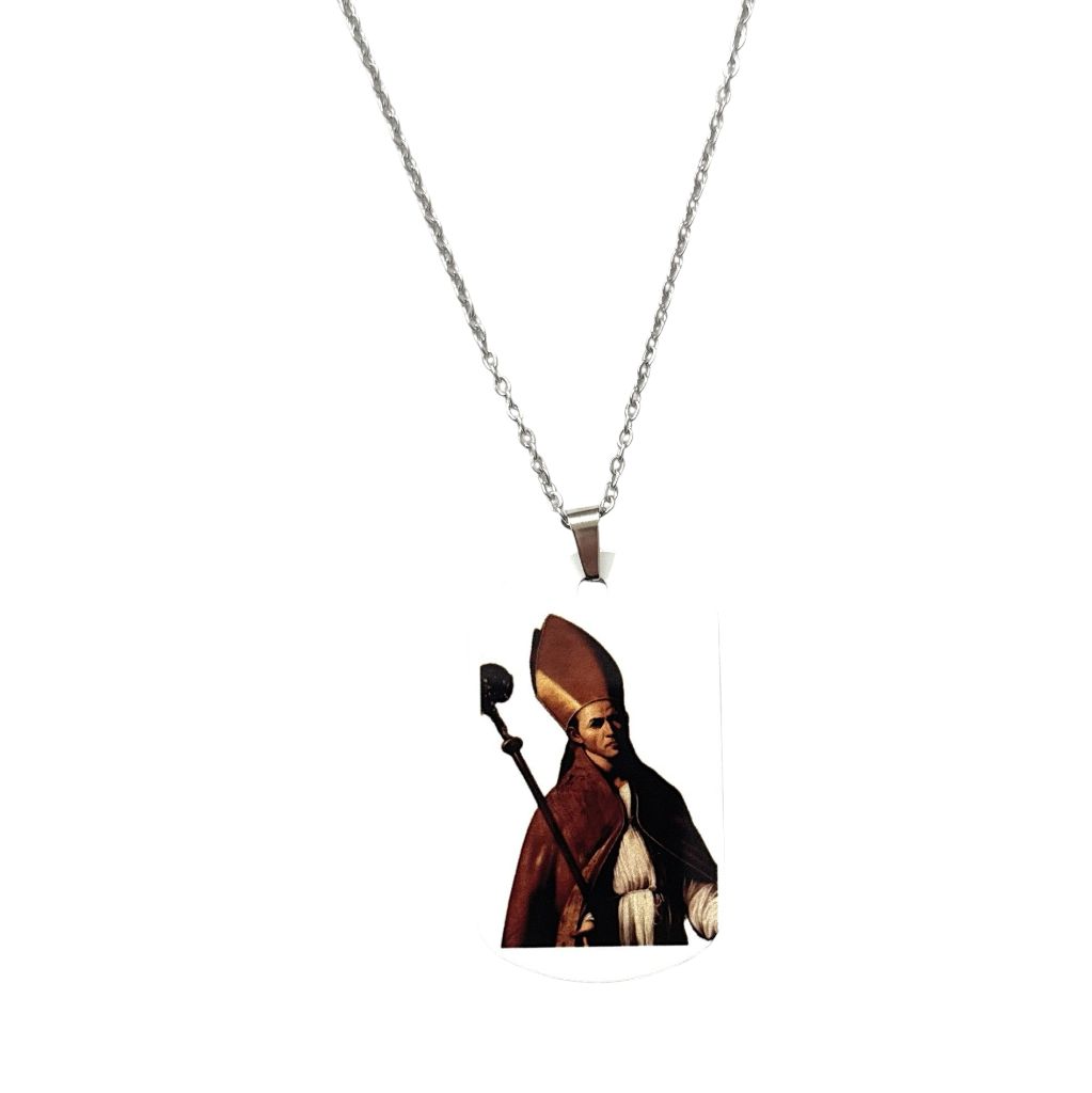 Collana acciaio San Gennaro colori