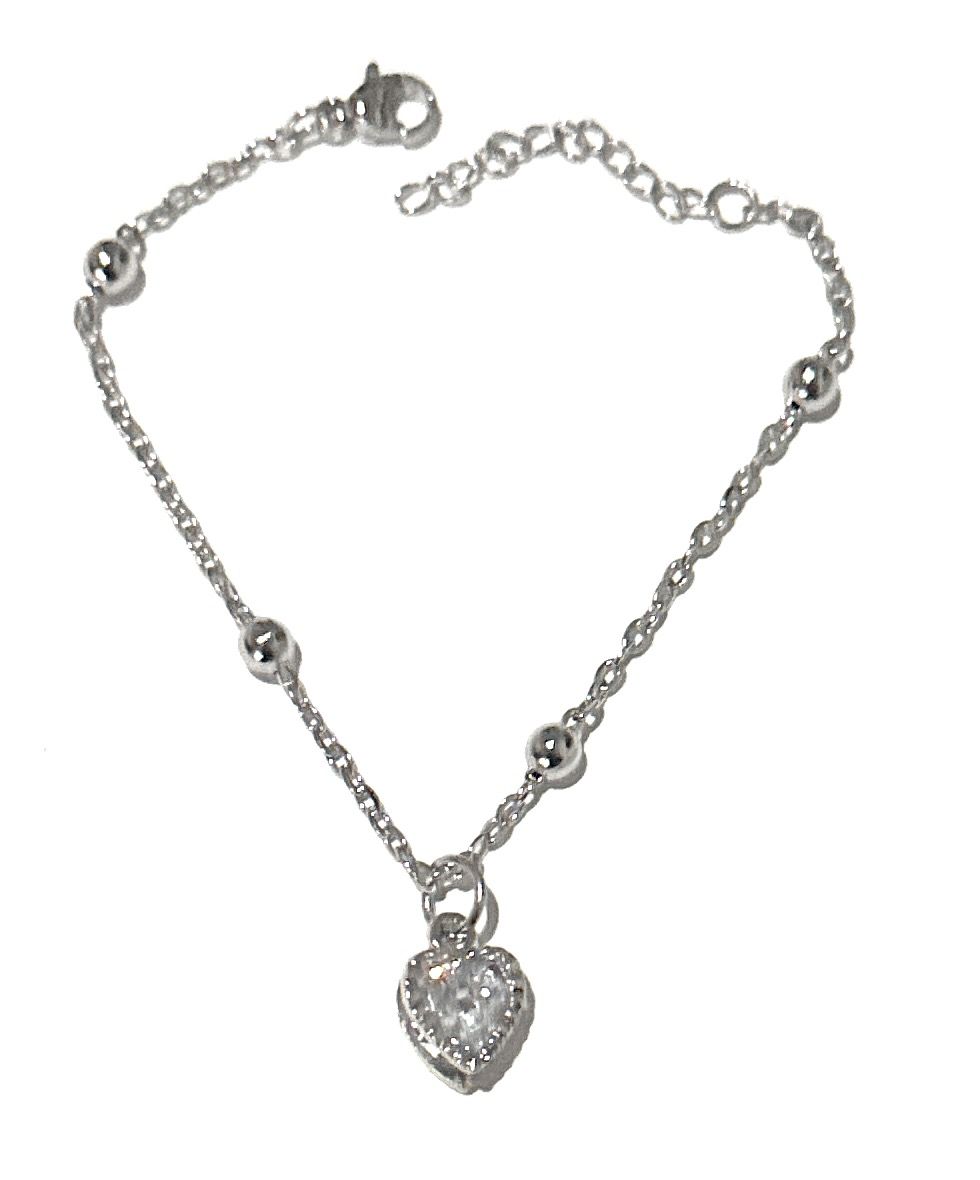 Bracciale acciaio punto luce regolabile
