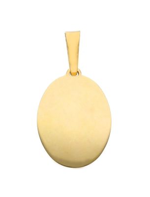 Collana Personalizzata Ovale Incisione Acciaio