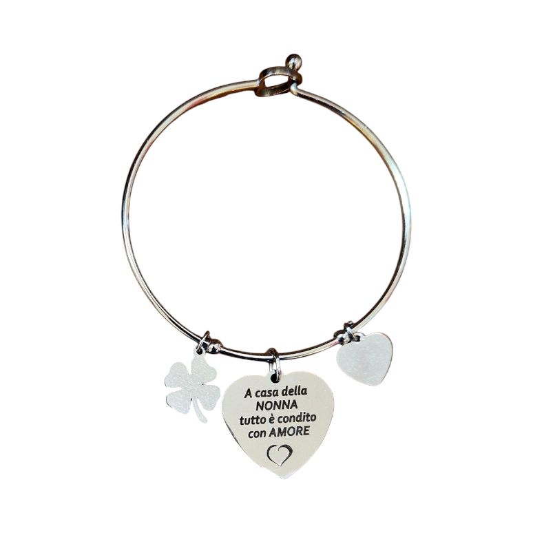 Bracciale acciaio Nonna