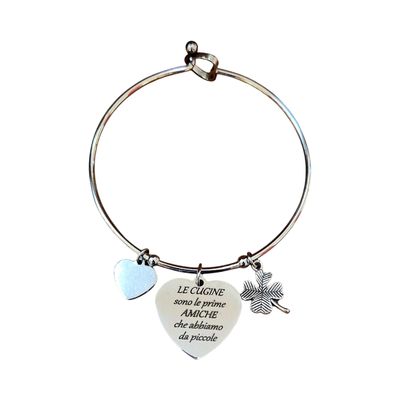 Bracciale acciaio Cugine