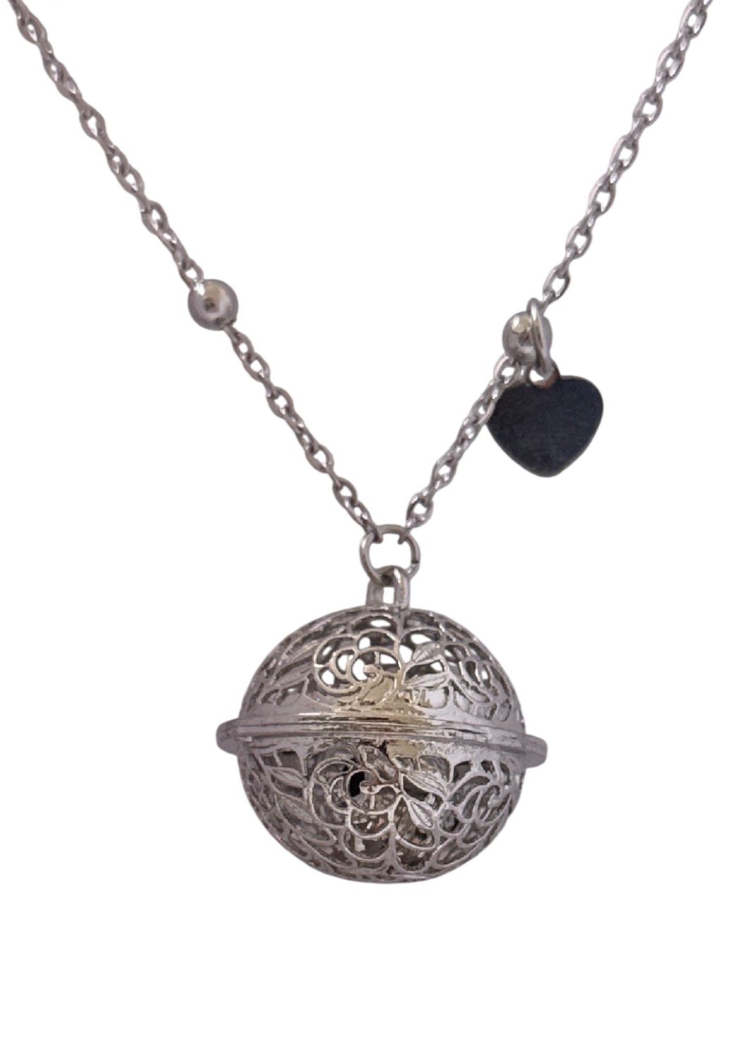 Collana sfera sonora Traforata Gravidanza