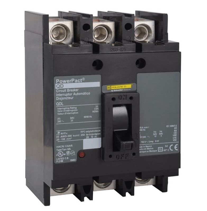 Square D 3 Pole 200AMP Breaker