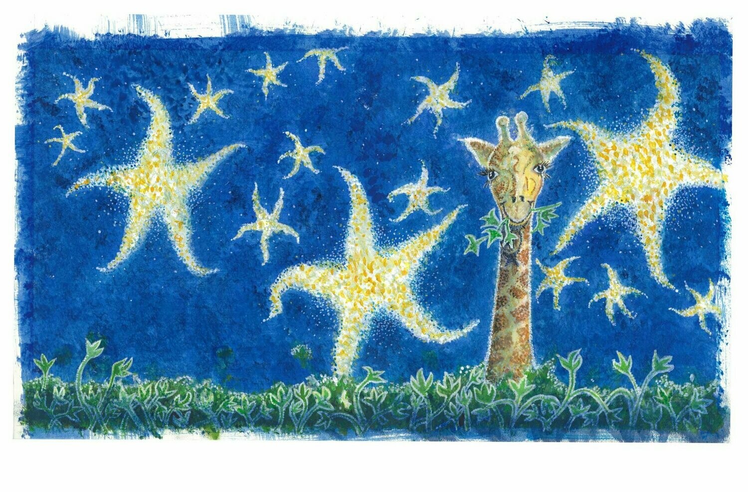 Giraffe Stars (Approx. A3)