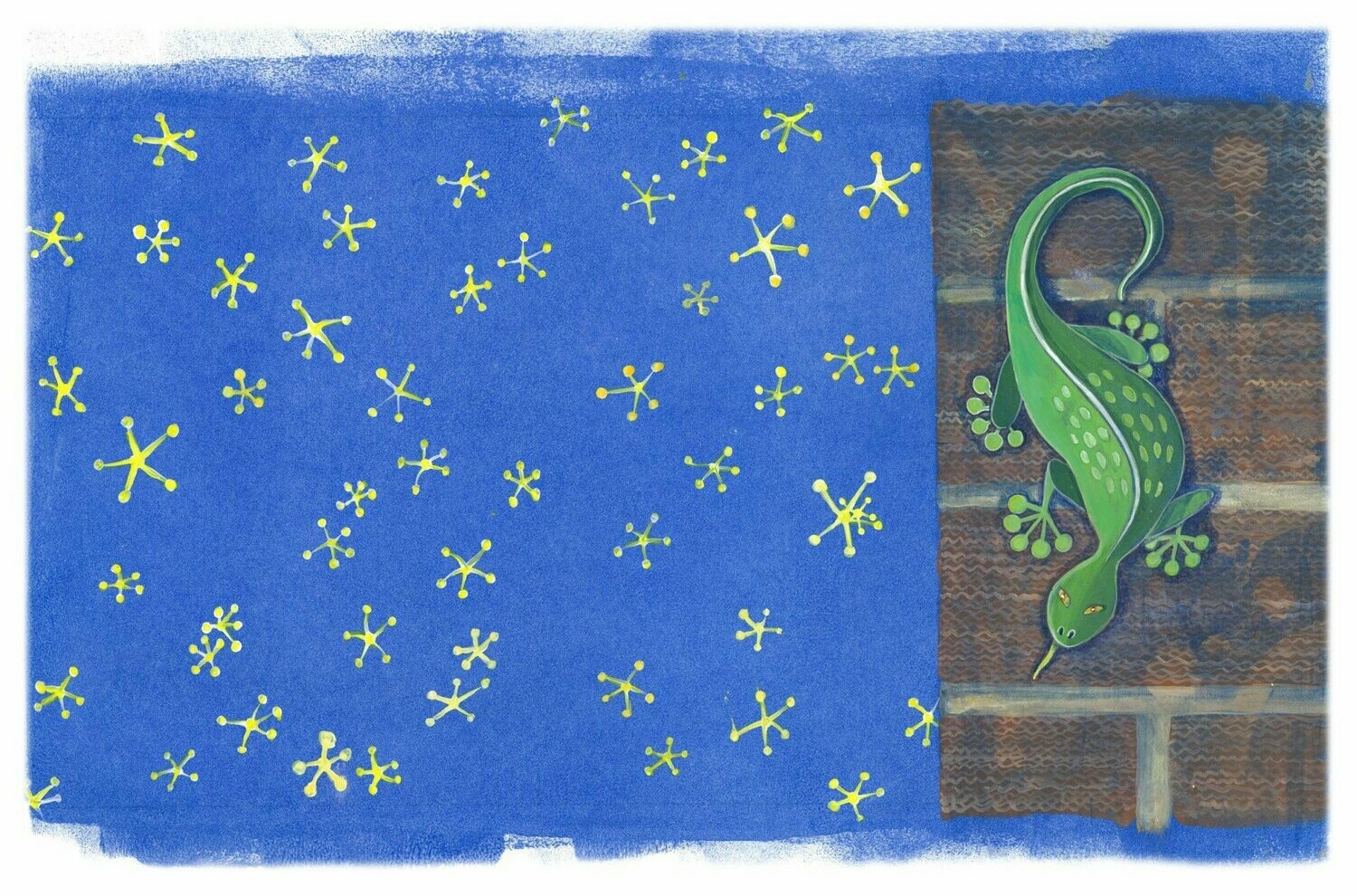 Gekko Sticky Stars (A3)