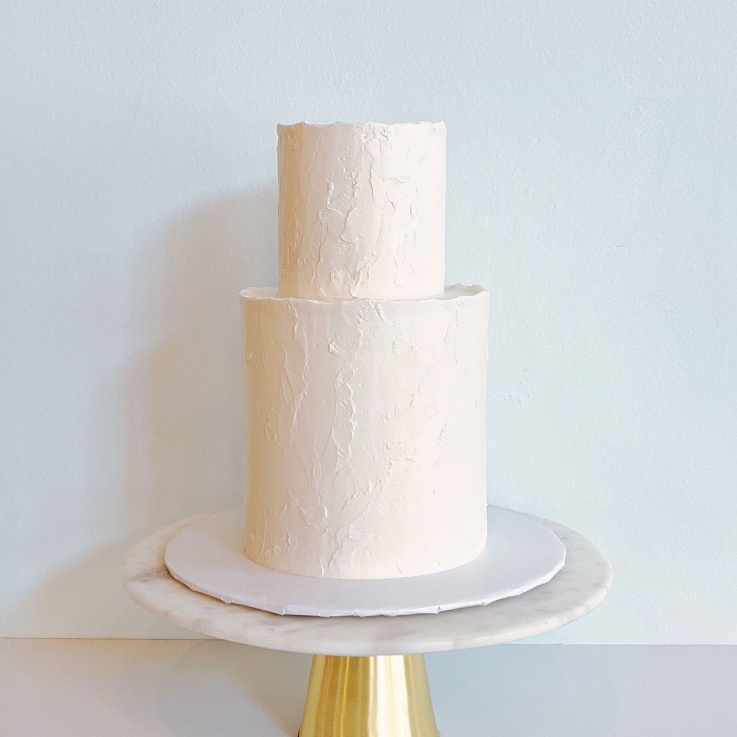 SimplyWed™ Simply Stucco (wedding cake/GF + vegan available)