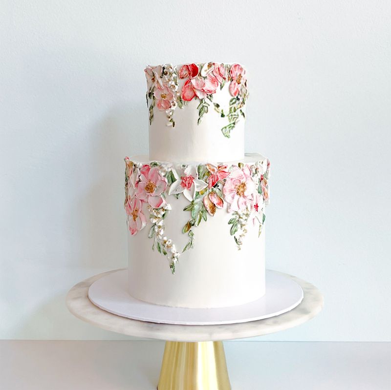 SimplyWed™ Simply Eden Bloom (wedding cake/GF available)