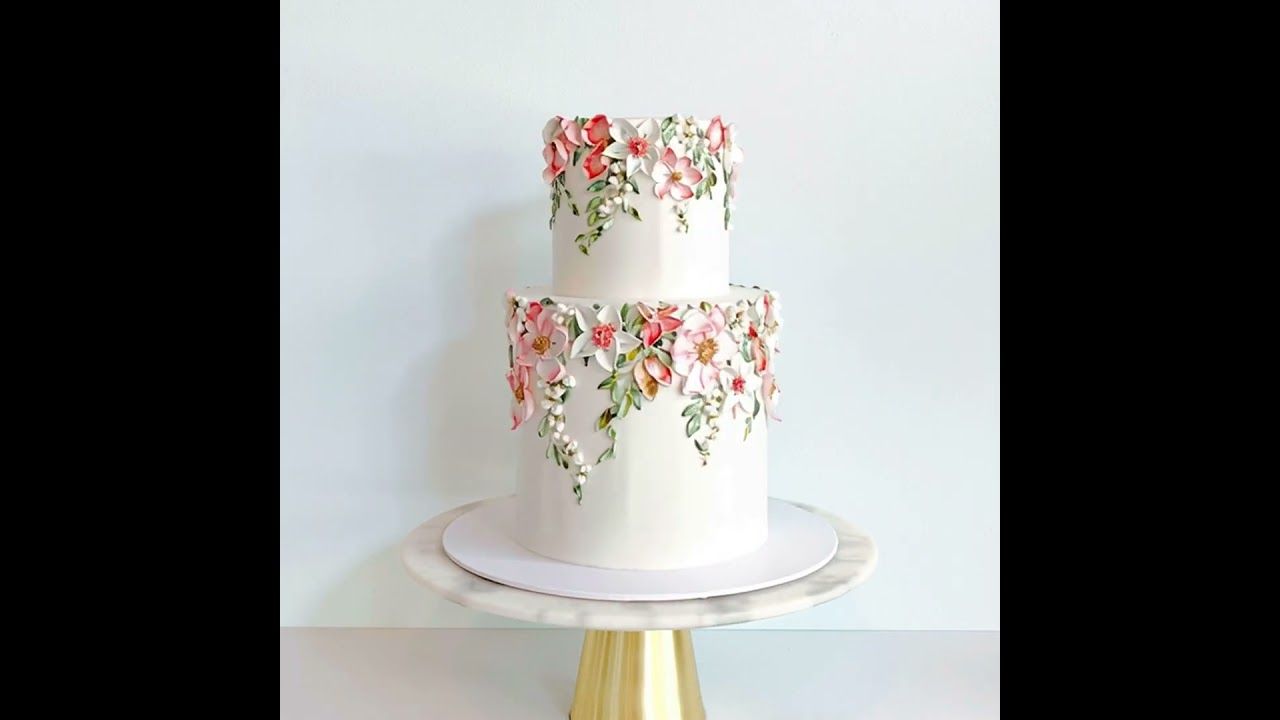 SimplyWed™ Simply Eden Bloom (wedding cake/GF available)