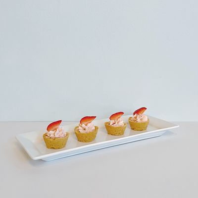 Strawberry Crème Tart-inis