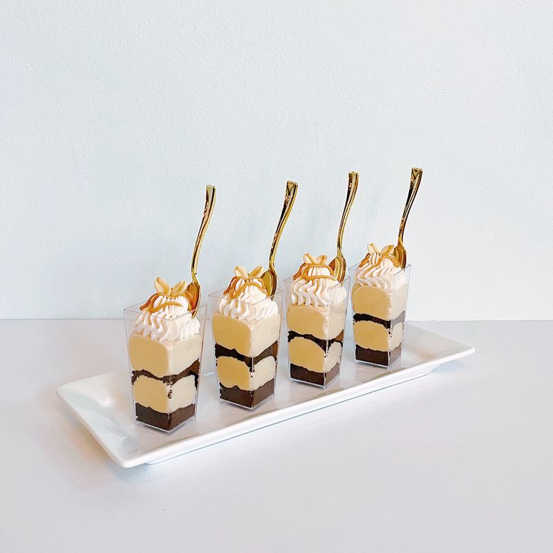 SimplyWed Creamy Peanut Crunch Shooters