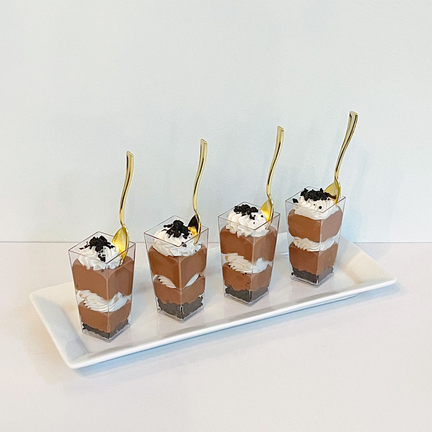 SimplyWed Chocolate Mousse Shooters