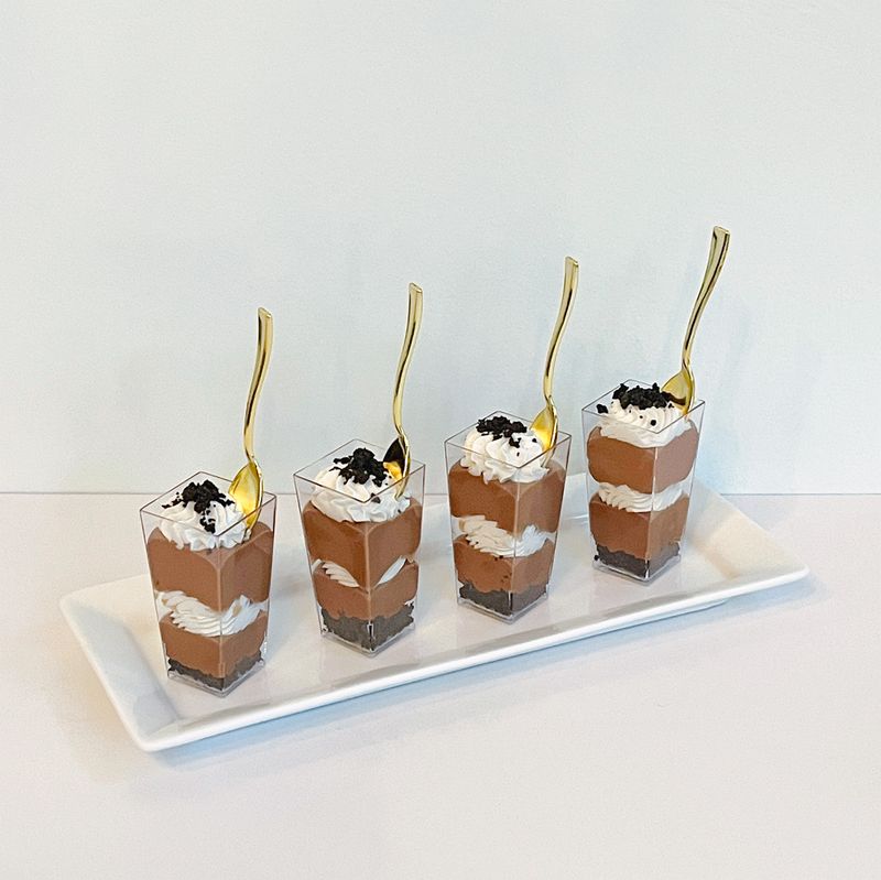 SimplyWed Chocolate Mousse Shooters