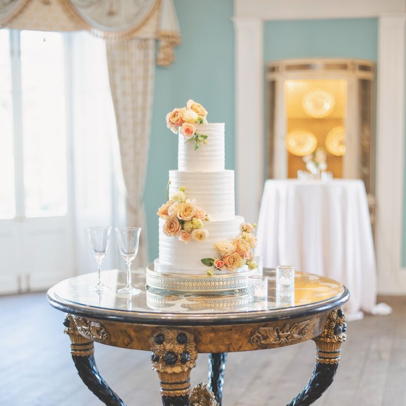 SimplyWed™ Simply Custom Designer Wedding Cake