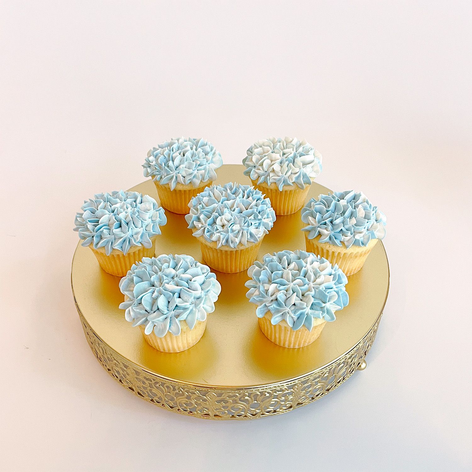 SimplyWed™ Simply Hydrangea (cupcakes/GF available)