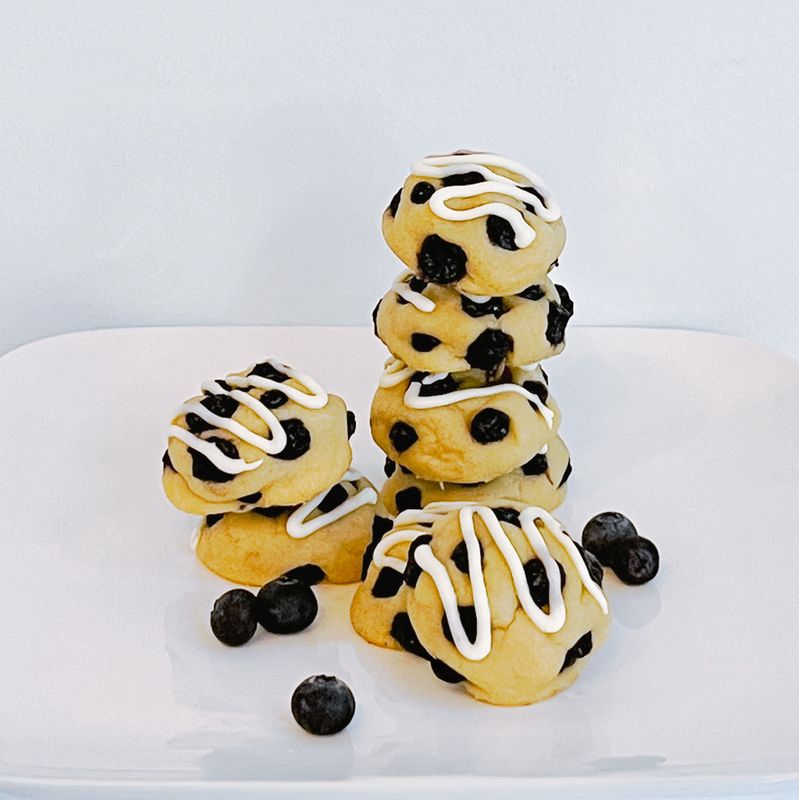 SimplyWed Lemon Blueberry Cookies