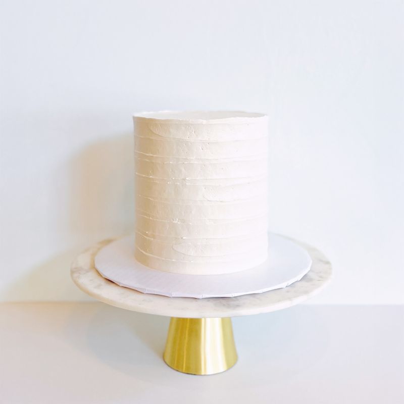 Simply Cutting Cake (GF + vegan available)