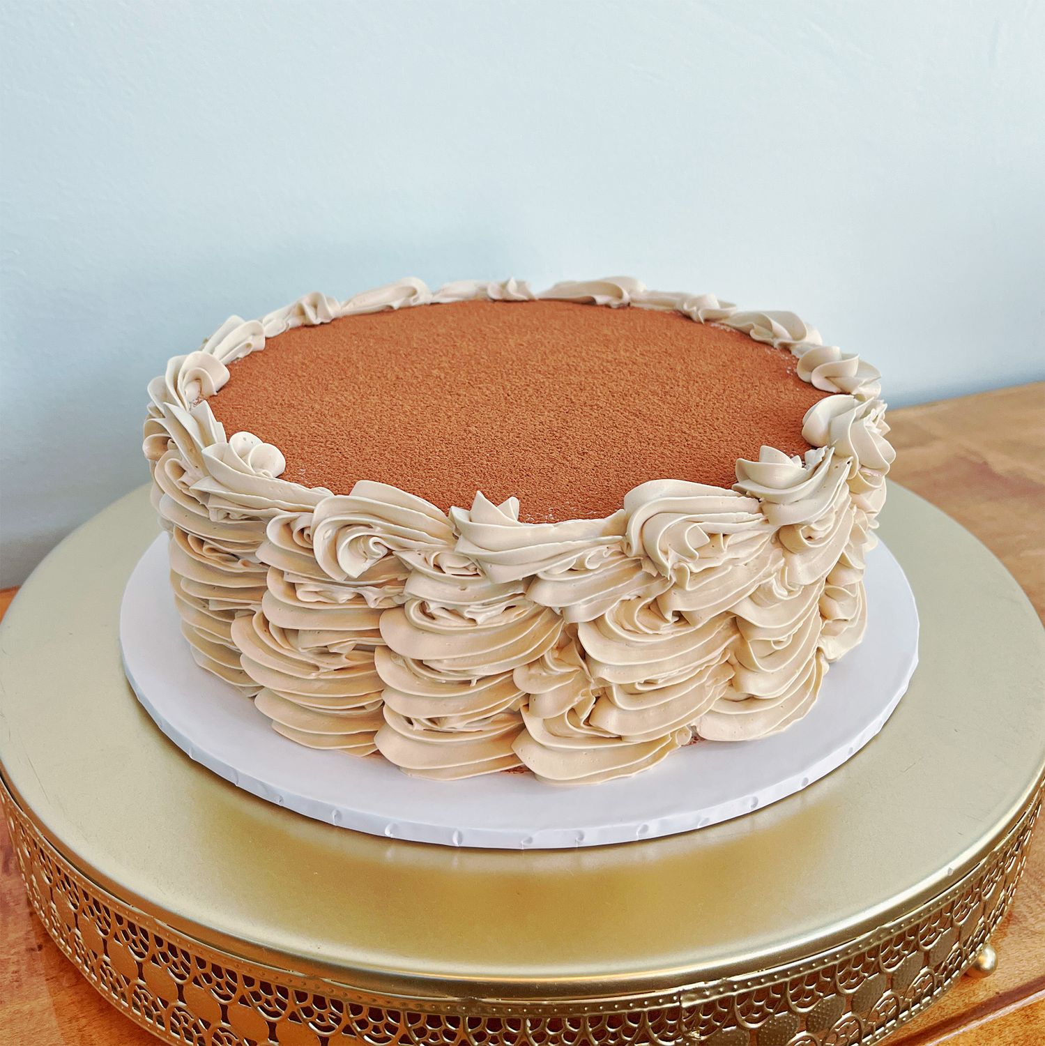 Simply Tiramisu (wedding cake)