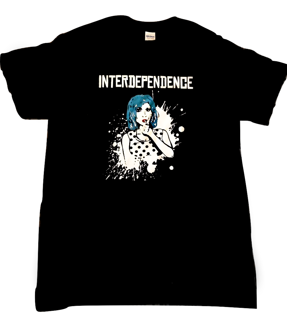 Interdependence Girl Black Tshirt