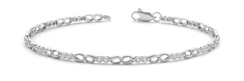 14K Diamond  Bracelet