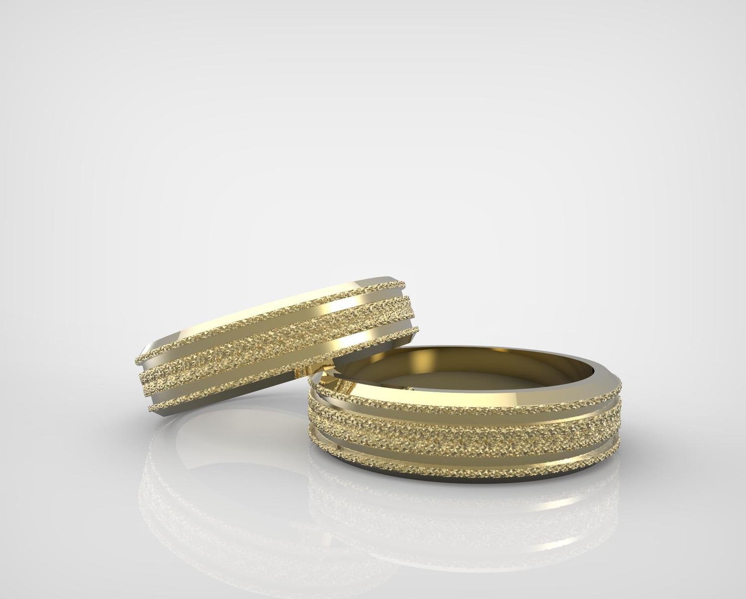 3D CAD Model of Wedding Ring