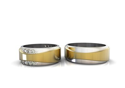 3D CAD Model of Wedding Ring