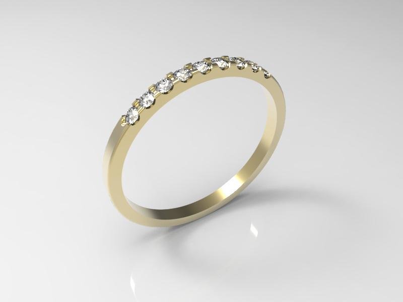 3Д файл модели обручального кольца,размер 18